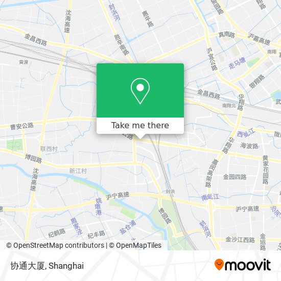 协通大厦 map