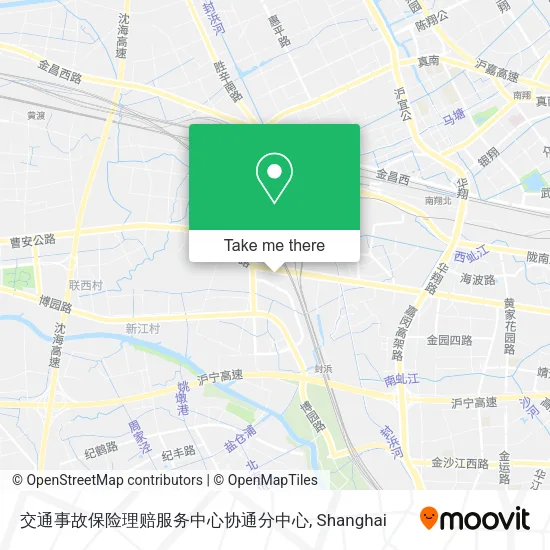 交通事故保险理赔服务中心协通分中心 map