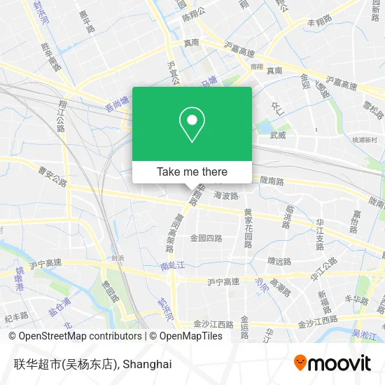 联华超市(吴杨东店) map