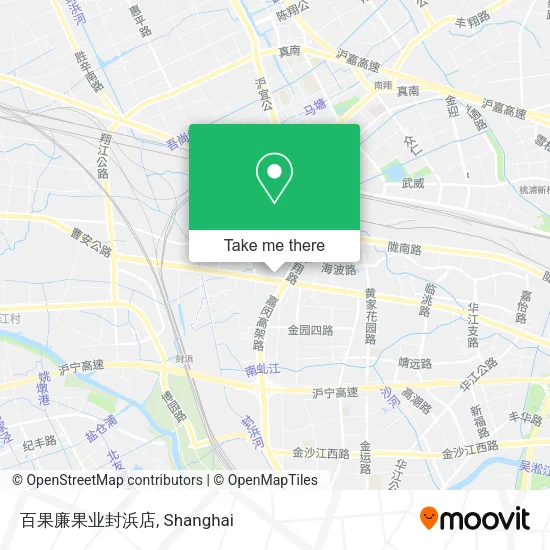 百果廉果业封浜店 map