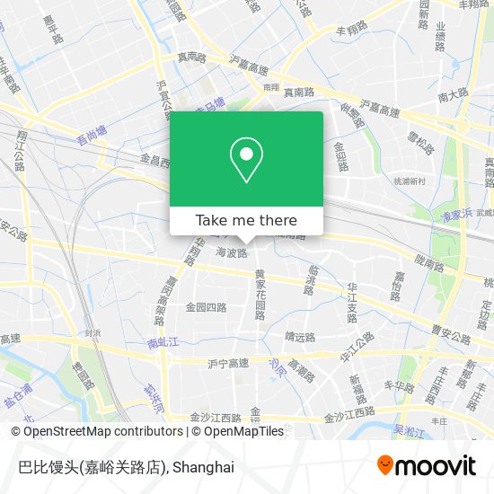 巴比馒头(嘉峪关路店) map