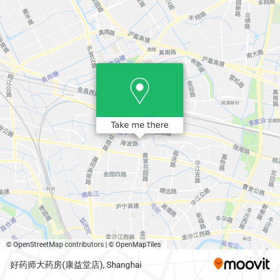 好药师大药房(康益堂店) map