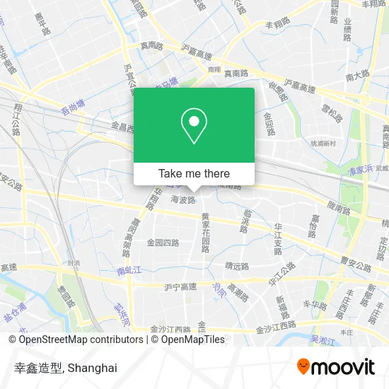 幸鑫造型 map