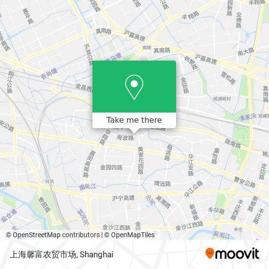 上海馨富农贸市场 map