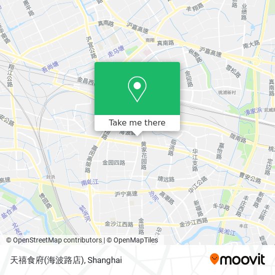 天禧食府(海波路店) map