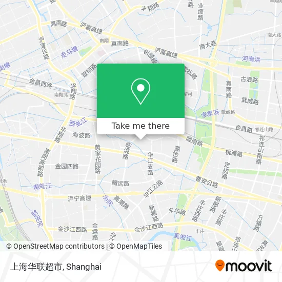上海华联超市 map