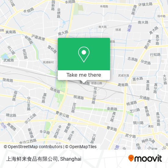 上海鲜来食品有限公司 map