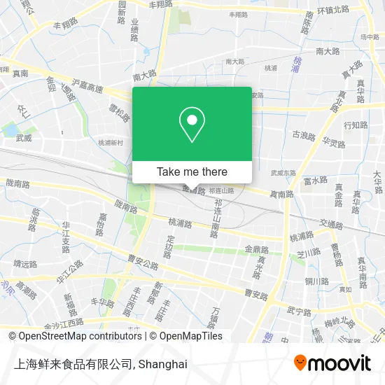 上海鲜来食品有限公司 map