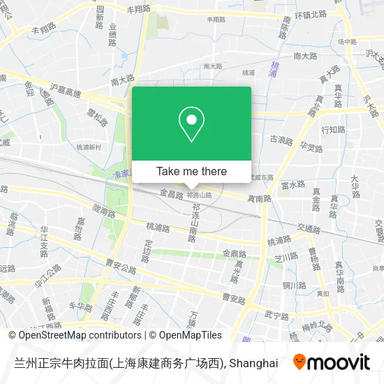兰州正宗牛肉拉面(上海康建商务广场西) map