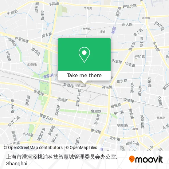 上海市漕河泾桃浦科技智慧城管理委员会办公室 map