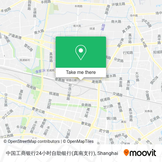 中国工商银行24小时自助银行(真南支行) map