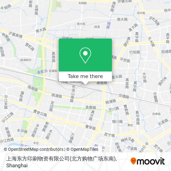 上海东方印刷物资有限公司(北方购物广场东南) map