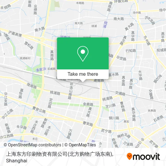上海东方印刷物资有限公司(北方购物广场东南) map