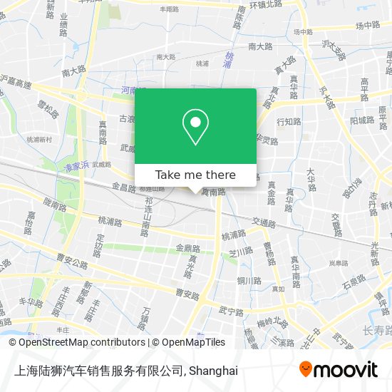 上海陆狮汽车销售服务有限公司 map
