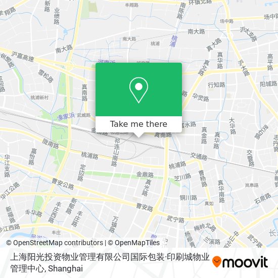 上海阳光投资物业管理有限公司国际包装·印刷城物业管理中心 map