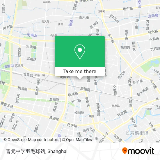 晋元中学羽毛球馆 map