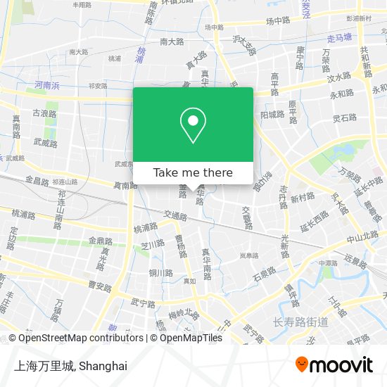 上海万里城 map