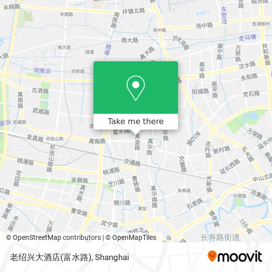 老绍兴大酒店(富水路) map