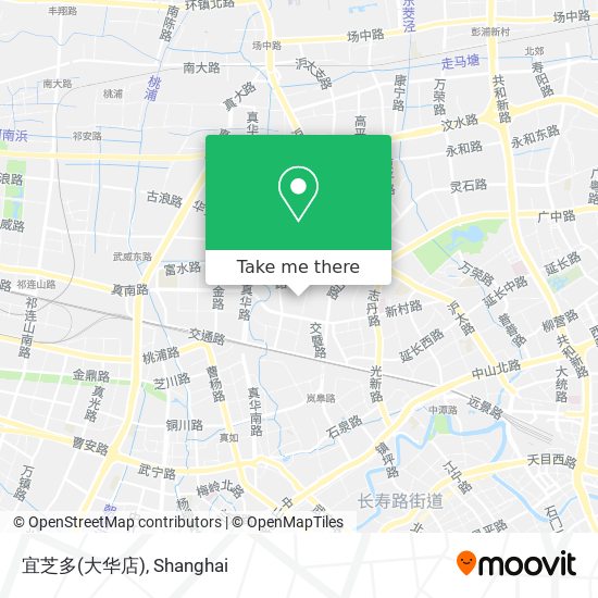 宜芝多(大华店) map