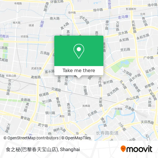 食之秘(巴黎春天宝山店) map