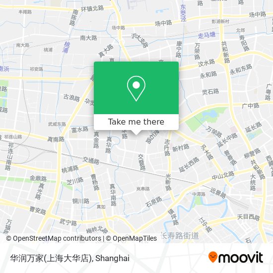 华润万家(上海大华店) map
