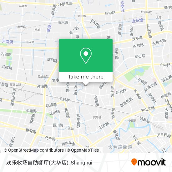 欢乐牧场自助餐厅(大华店) map