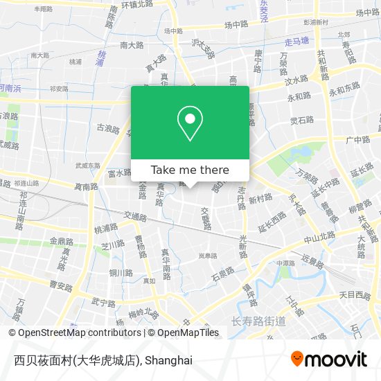 西贝莜面村(大华虎城店) map