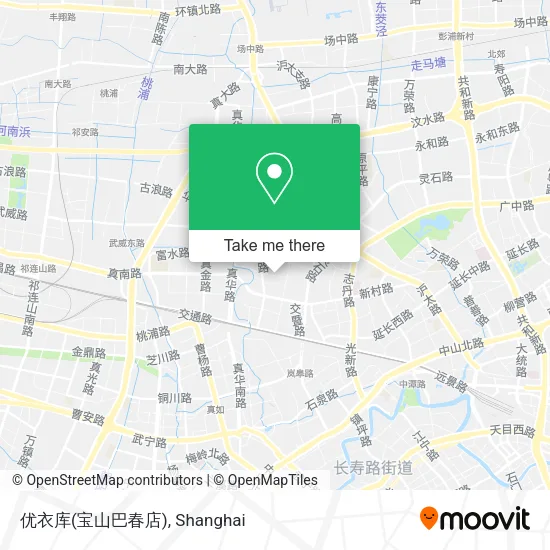 优衣库(宝山巴春店) map