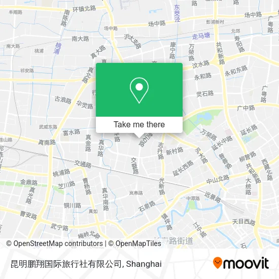 昆明鹏翔国际旅行社有限公司 map
