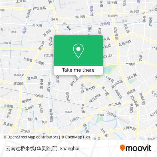 云南过桥米线(华灵路店) map