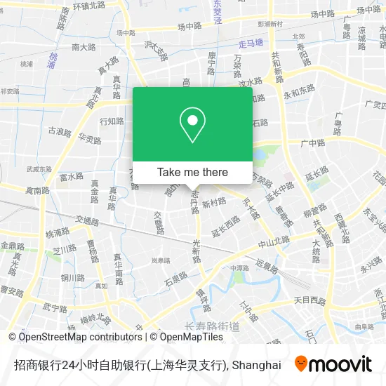 招商银行24小时自助银行(上海华灵支行) map