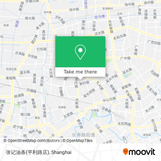 张记油条(平利路店) map