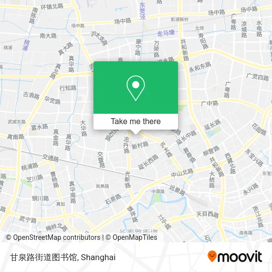 甘泉路街道图书馆 map