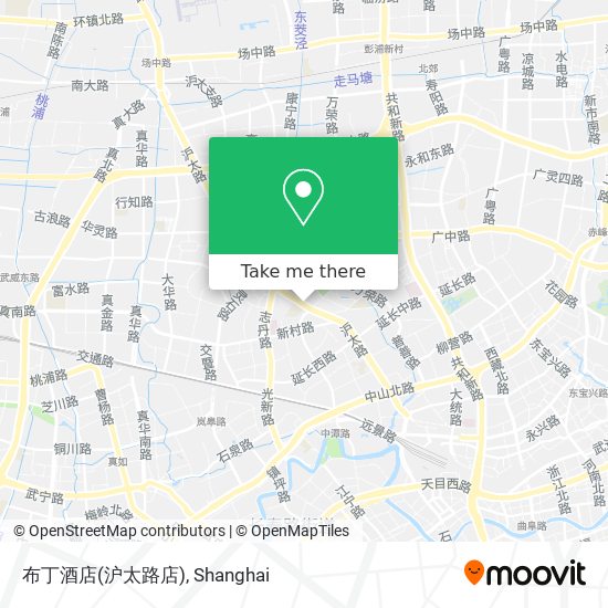 布丁酒店(沪太路店) map