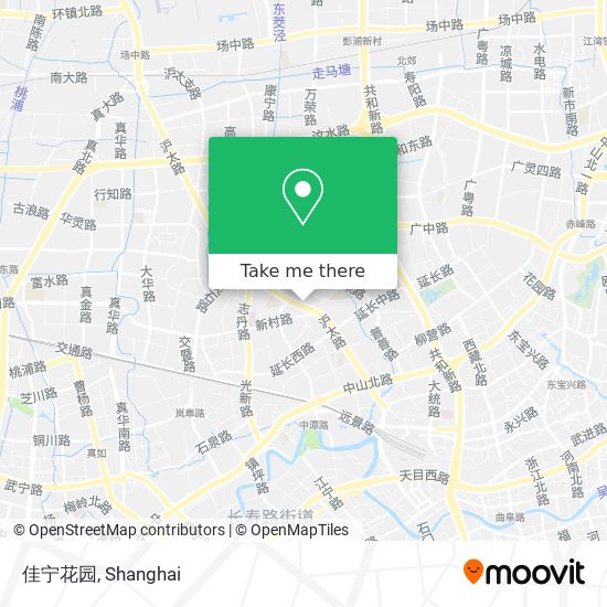 佳宁花园 map