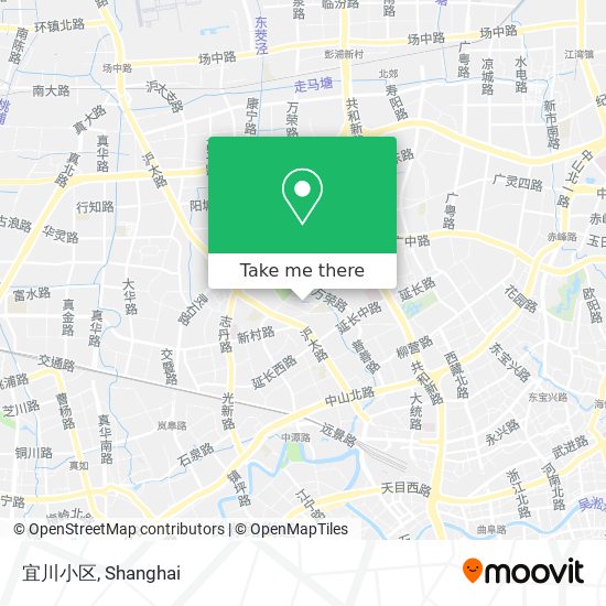 宜川小区 map
