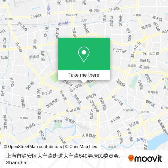 上海市静安区大宁路街道大宁路540弄居民委员会 map