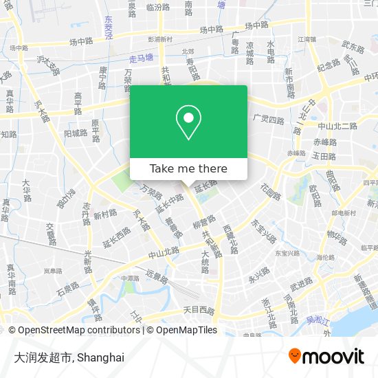 大润发超市 map