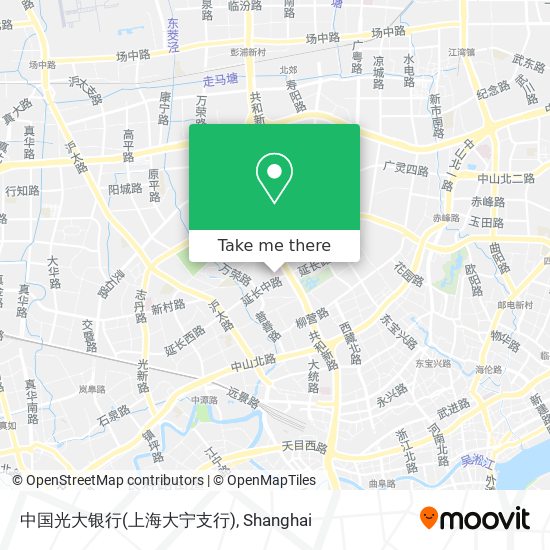中国光大银行(上海大宁支行) map