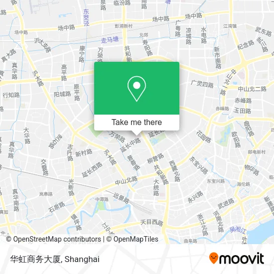 华虹商务大厦 map