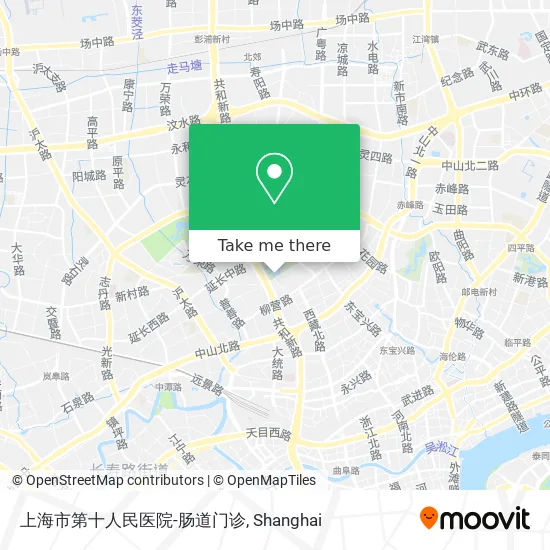 上海市第十人民医院-肠道门诊 map