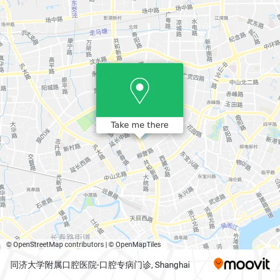 同济大学附属口腔医院-口腔专病门诊 map