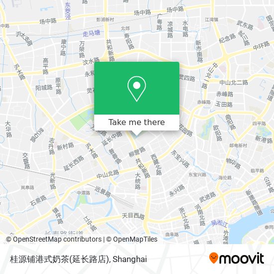 桂源铺港式奶茶(延长路店) map