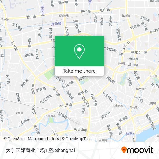 大宁国际商业广场1座 map