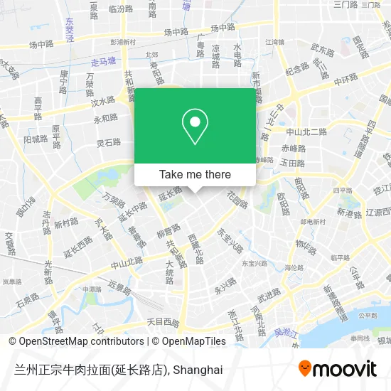 兰州正宗牛肉拉面(延长路店) map