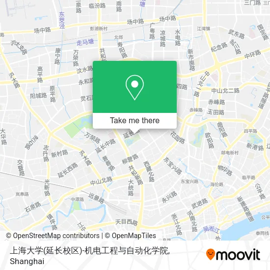 上海大学(延长校区)-机电工程与自动化学院 map