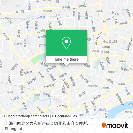 上海市闸北区共和新路街道绿化和市容管理所 map