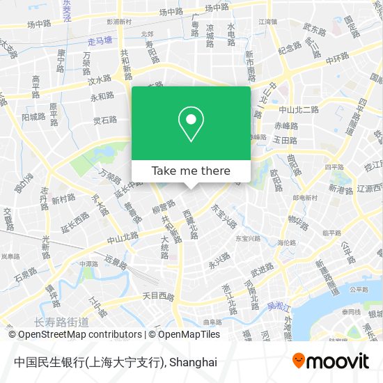 中国民生银行(上海大宁支行) map