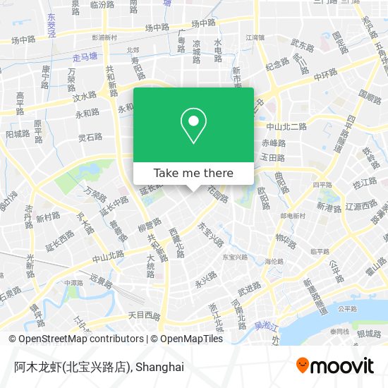 阿木龙虾(北宝兴路店) map