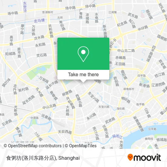 食粥坊(洛川东路分店) map